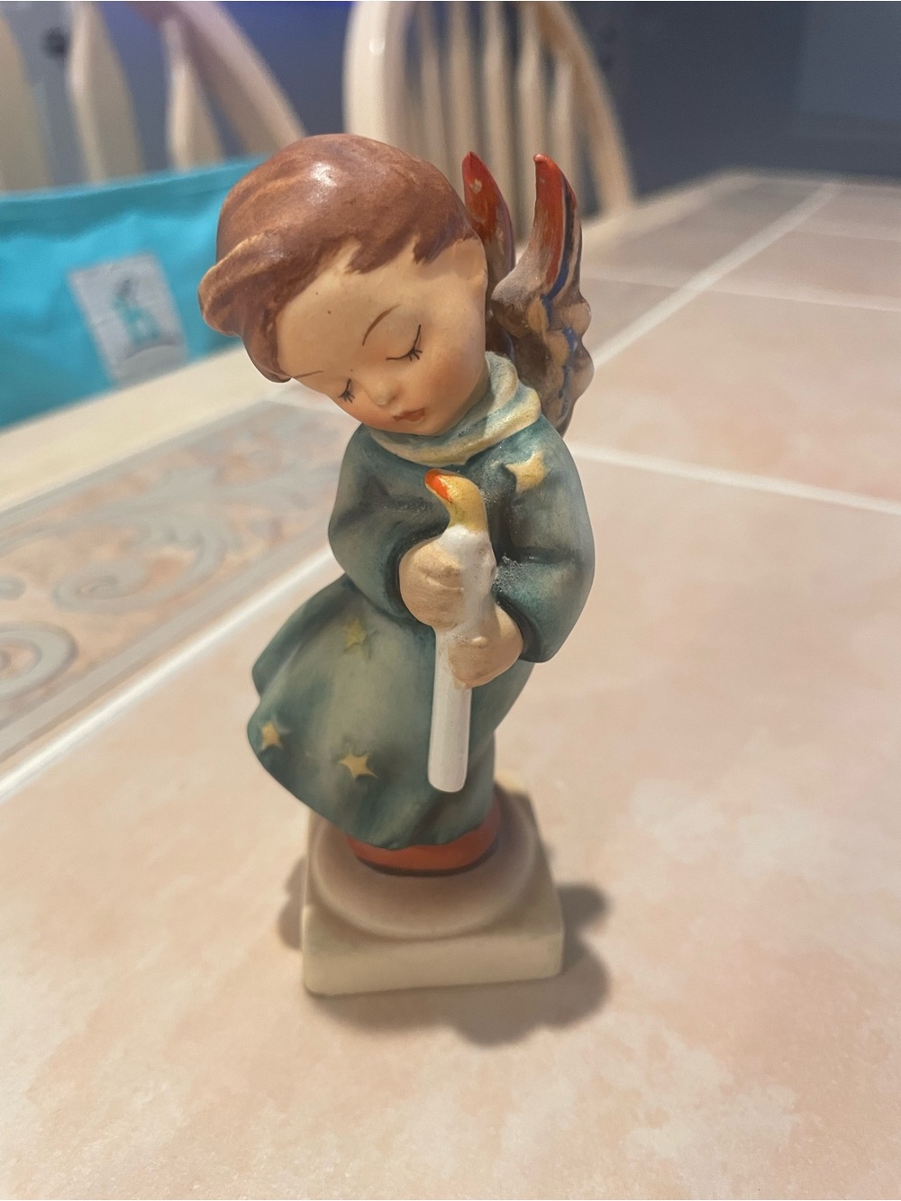 Goebel Hummel Angel with Candle Figurine